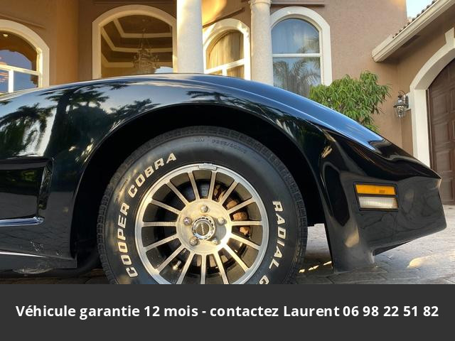 Chevrolet Corvette V8 1980 prix tout compris