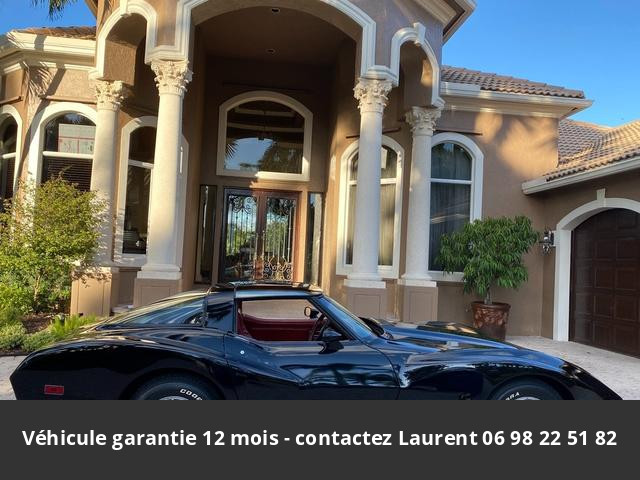 Chevrolet Corvette V8 1980 prix tout compris