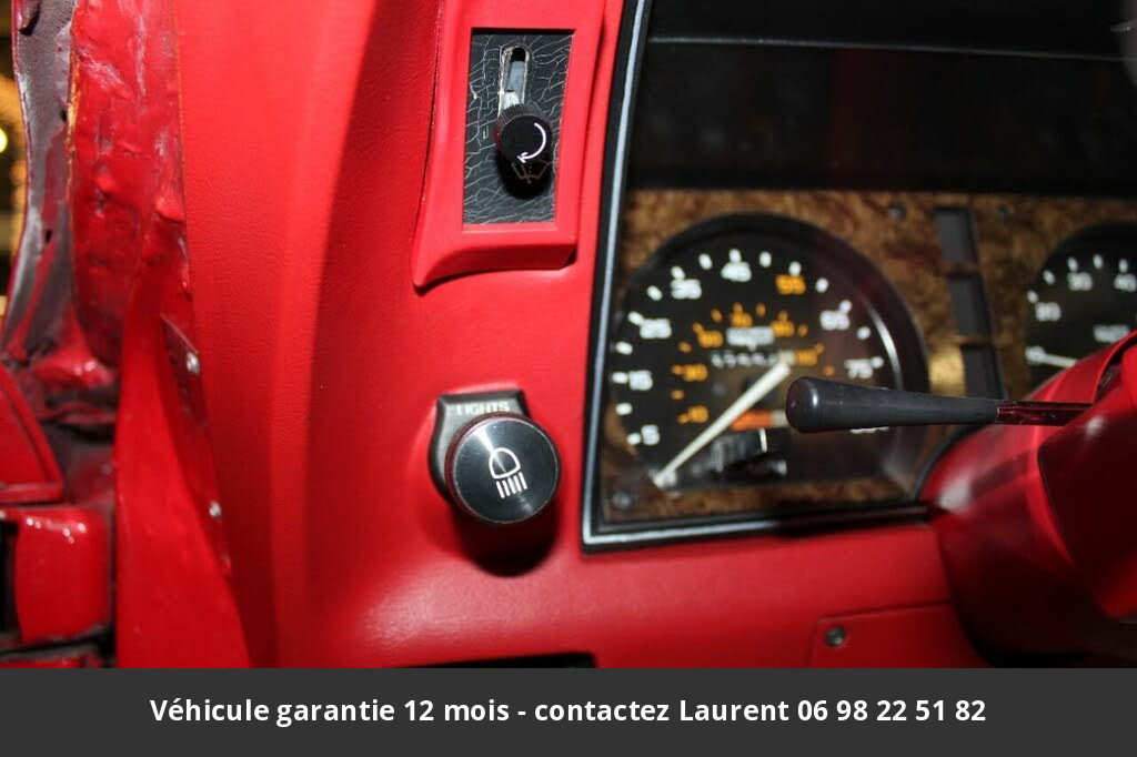 chevrolet corvette T top 5.7l v8 1981 prix tout compris