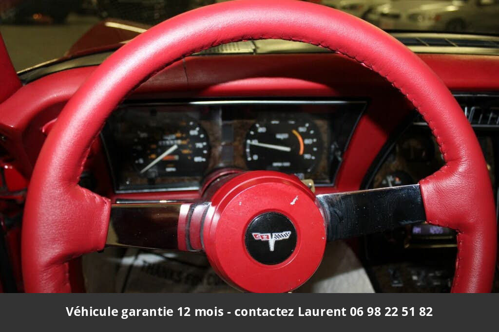 chevrolet corvette T top 5.7l v8 1981 prix tout compris