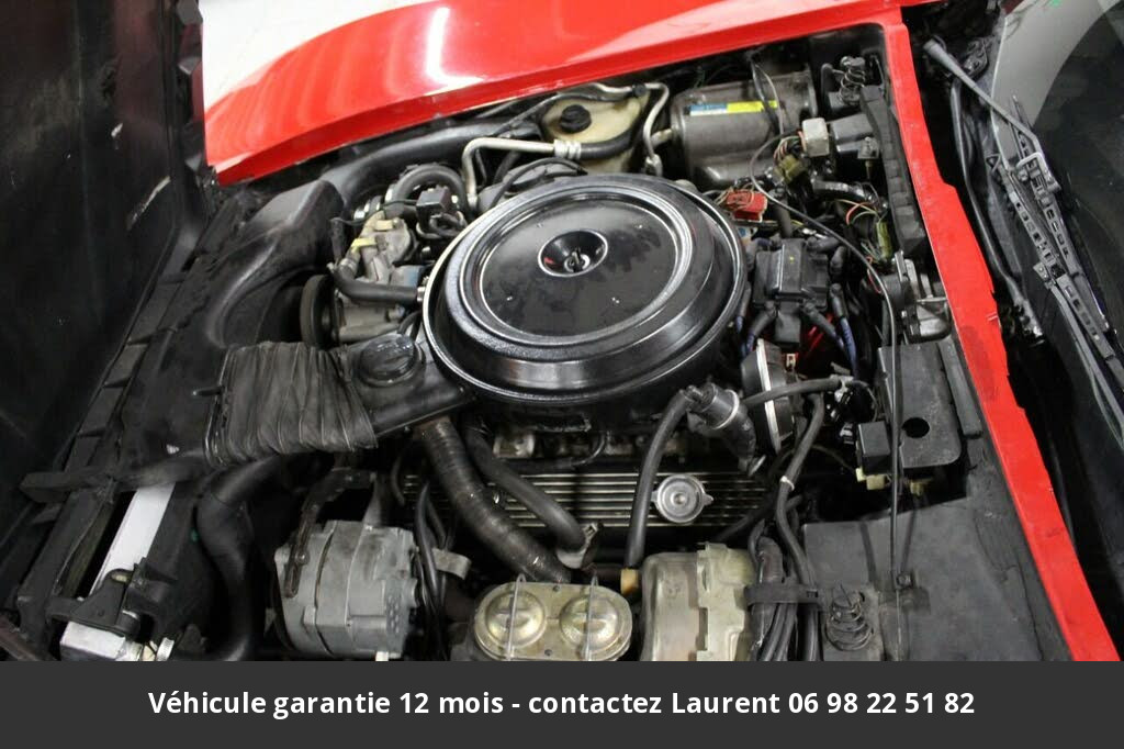 chevrolet corvette T top 5.7l v8 1981 prix tout compris