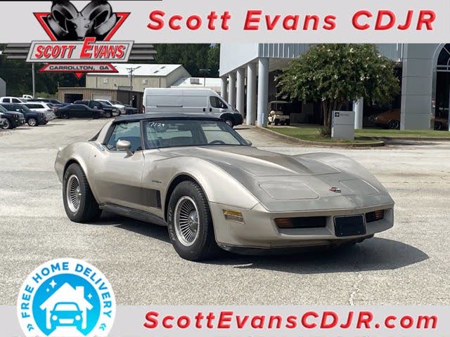 chevrolet corvette Collector edition coupe 1982 prix tout compris