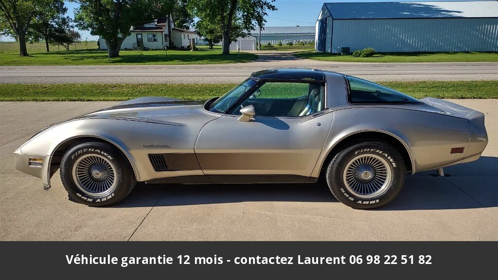 chevrolet corvette V8 1982 prix tout compris