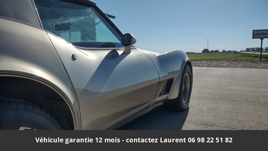 chevrolet corvette V8 1982 prix tout compris