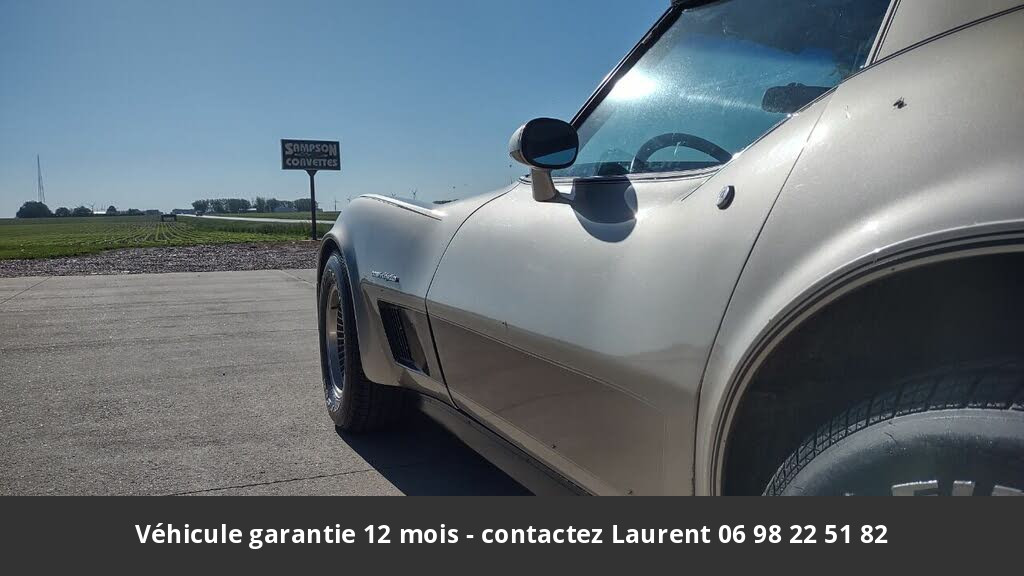 chevrolet corvette V8 1982 prix tout compris