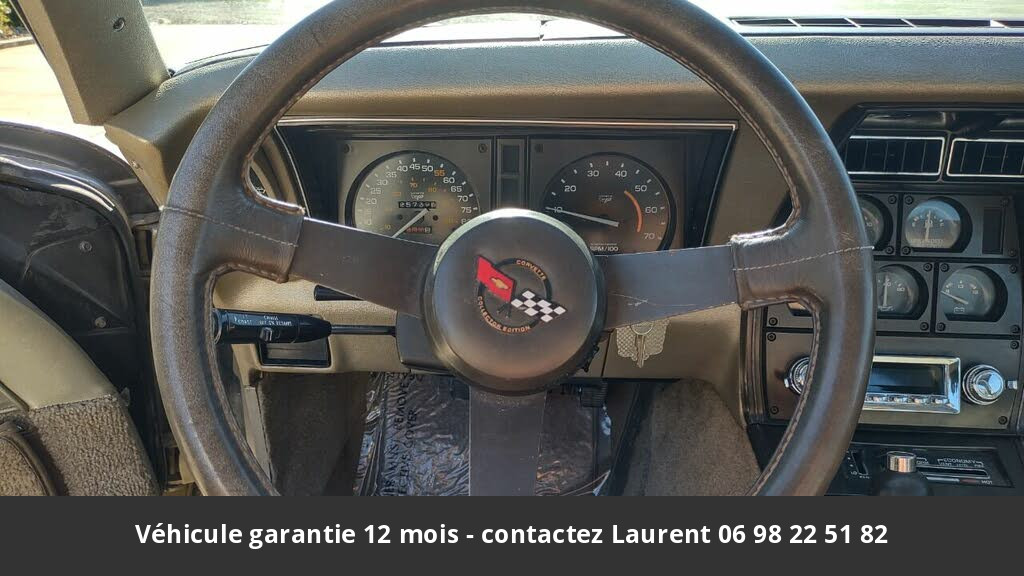 chevrolet corvette V8 1982 prix tout compris