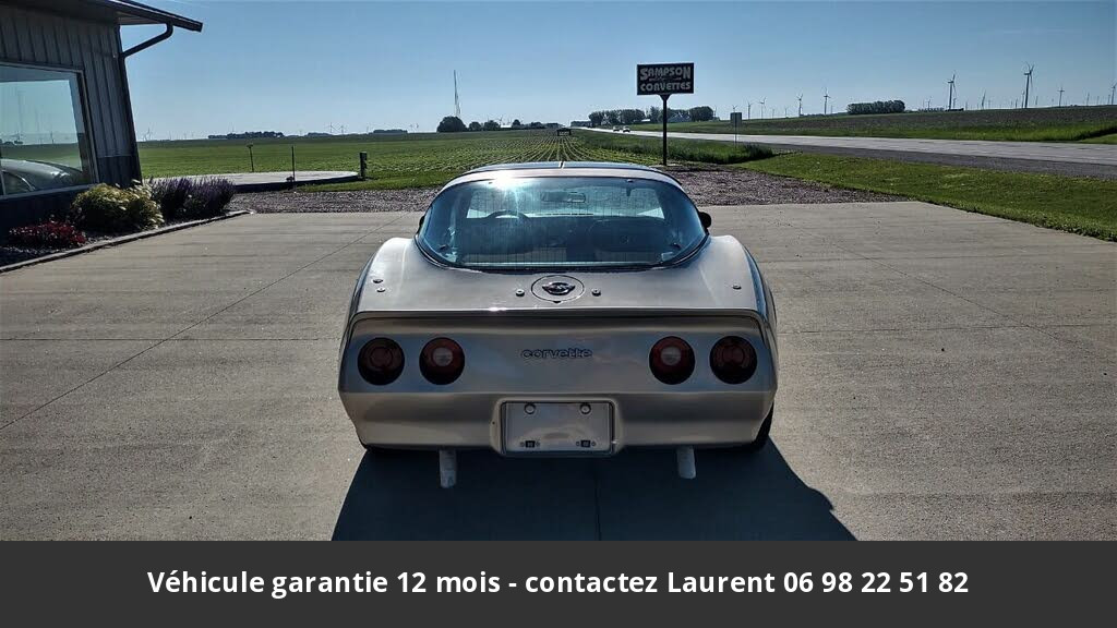 chevrolet corvette V8 1982 prix tout compris