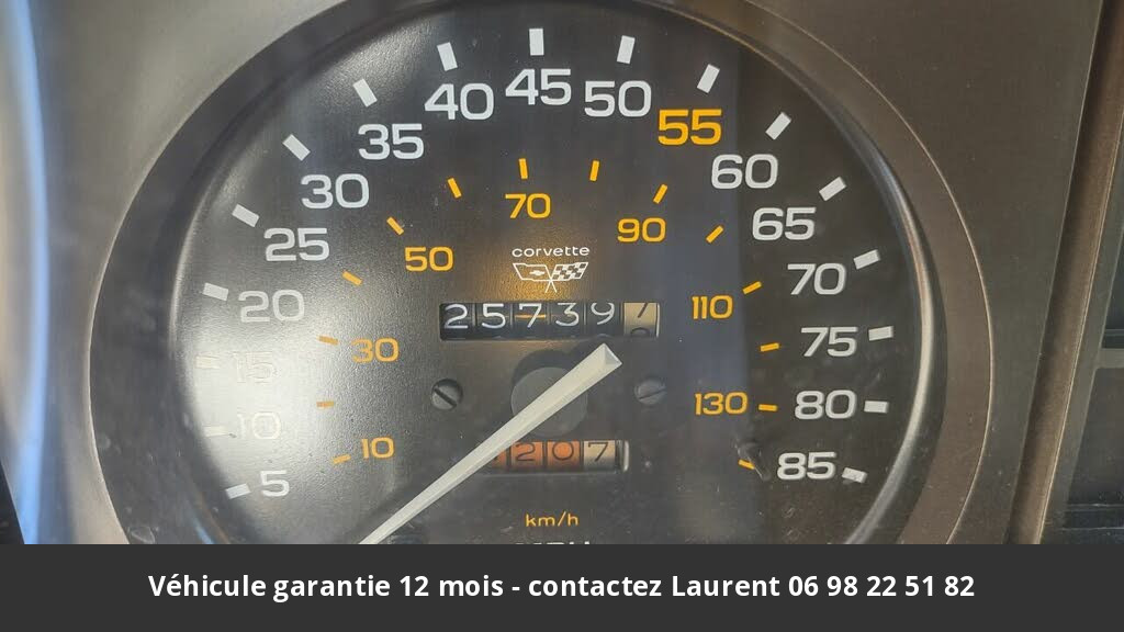 chevrolet corvette V8 1982 prix tout compris