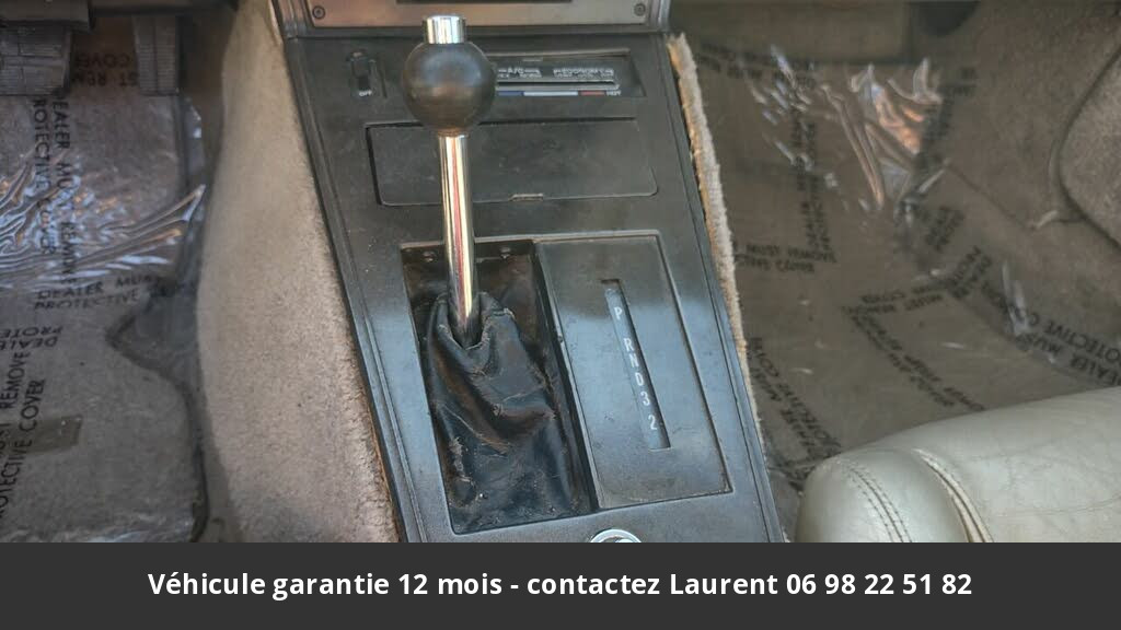 chevrolet corvette V8 1982 prix tout compris