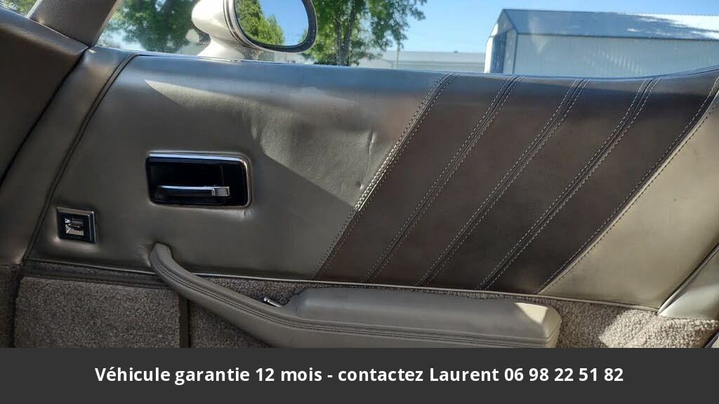 chevrolet corvette V8 1982 prix tout compris