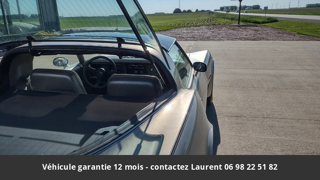 chevrolet corvette V8 1982 prix tout compris