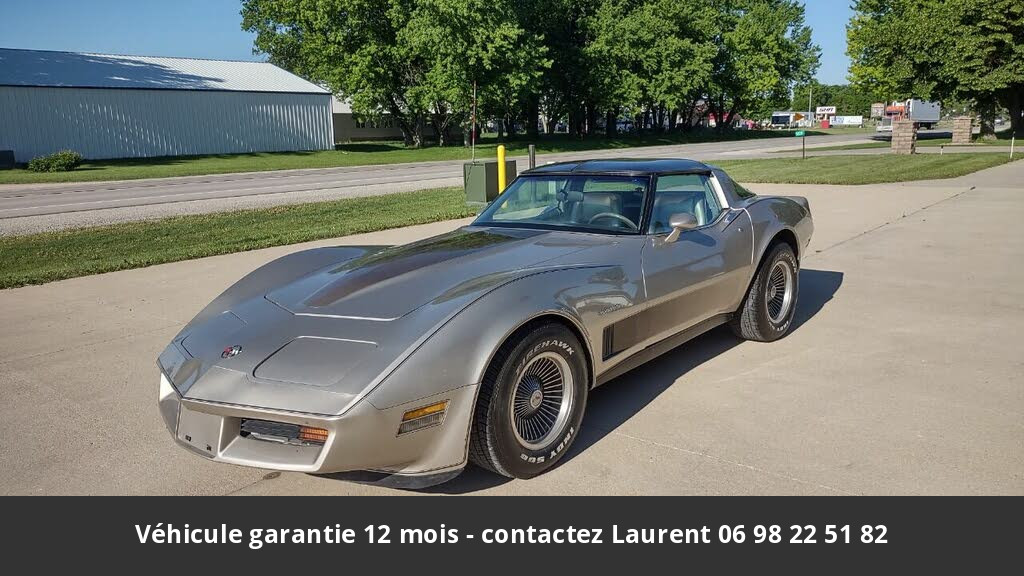 chevrolet corvette V8 1982 prix tout compris