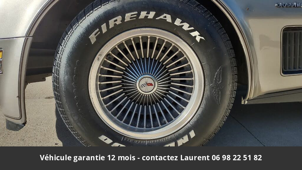 chevrolet corvette V8 1982 prix tout compris