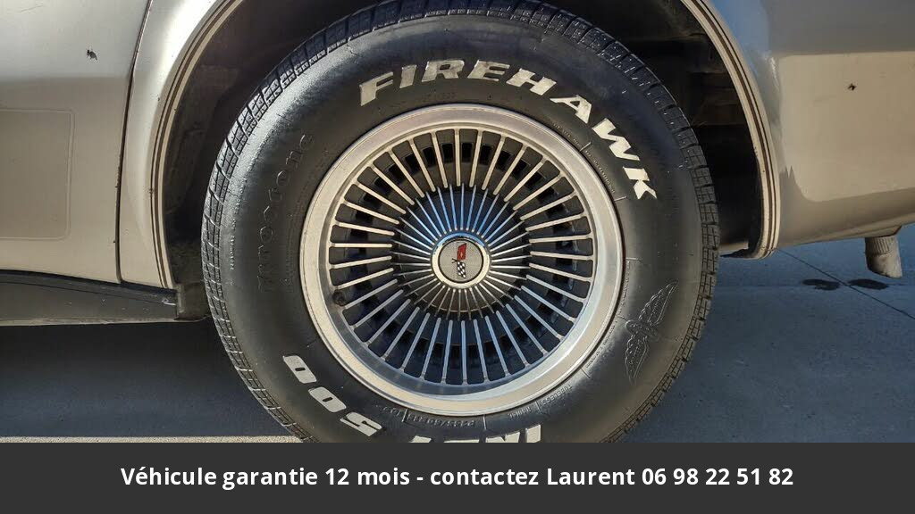 chevrolet corvette V8 1982 prix tout compris