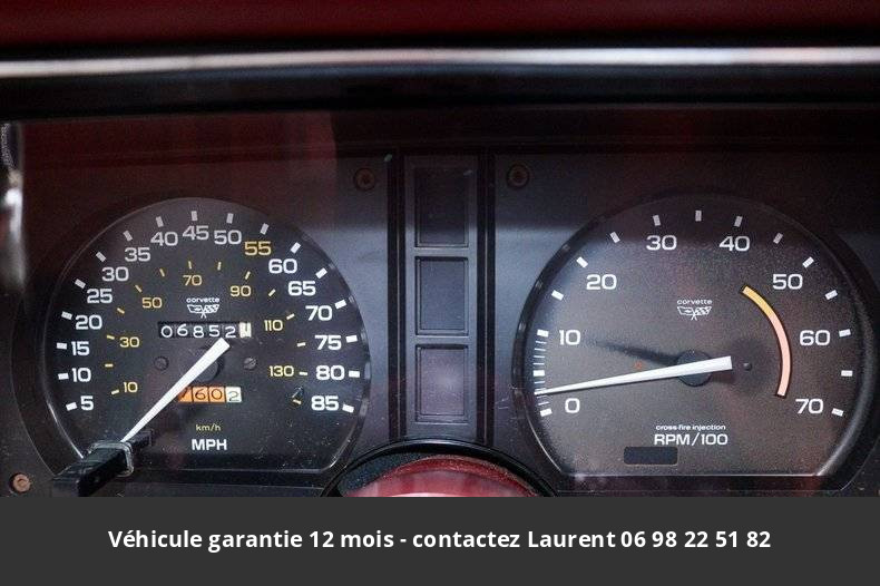 Chevrolet Corvette 350ci v8  1982 prix tout compris