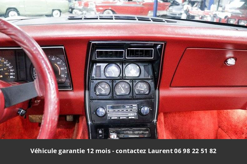 Chevrolet Corvette 350ci v8  1982 prix tout compris