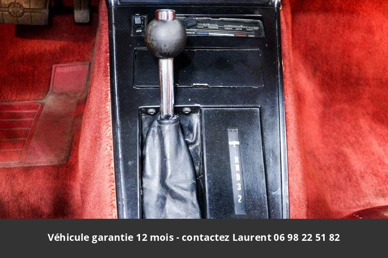 Chevrolet Corvette 350ci v8  1982 prix tout compris