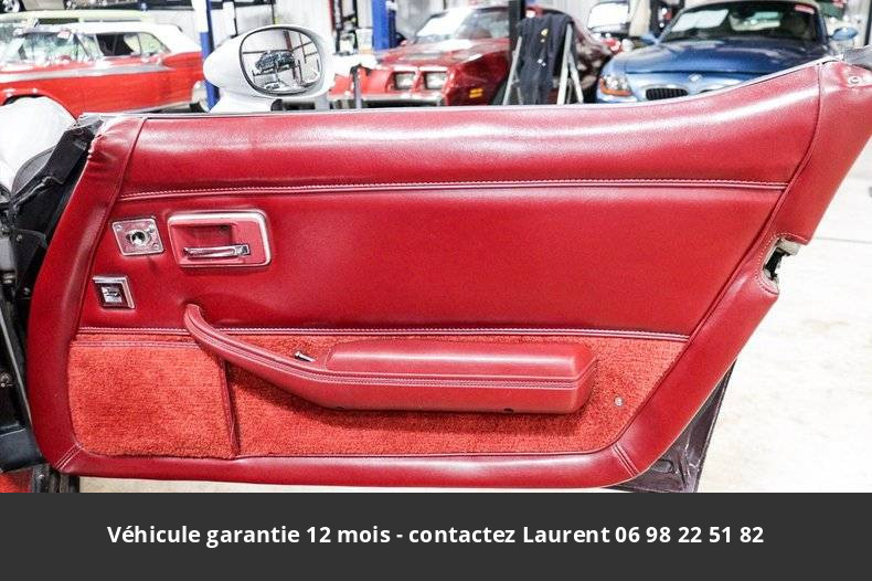 Chevrolet Corvette 350ci v8  1982 prix tout compris