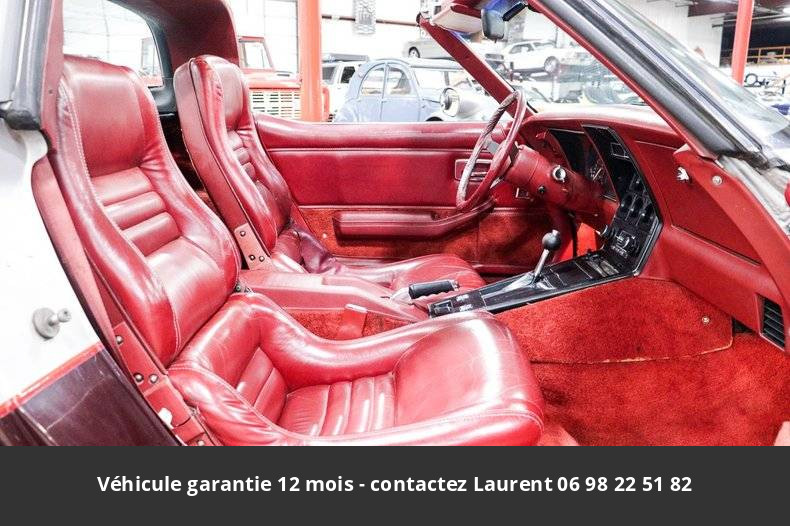 Chevrolet Corvette 350ci v8  1982 prix tout compris