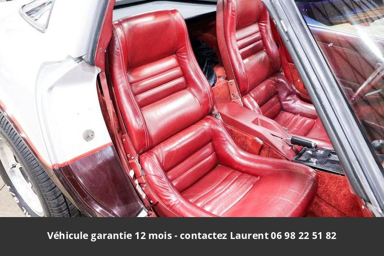 Chevrolet Corvette 350ci v8  1982 prix tout compris