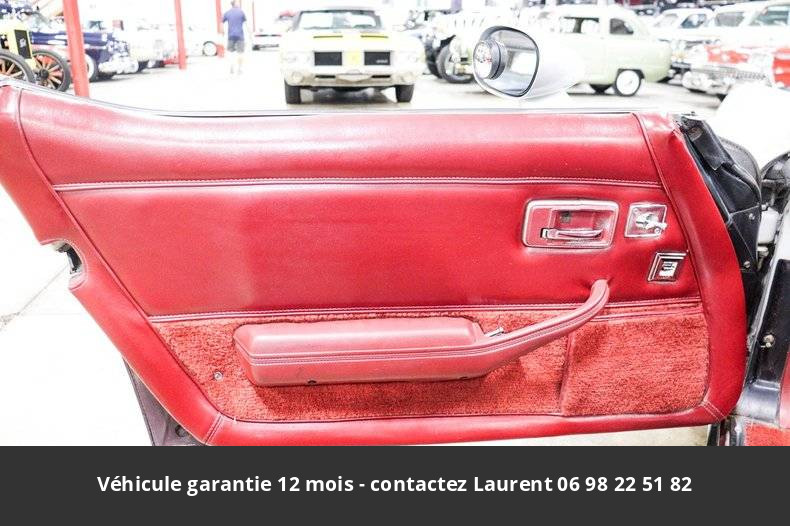 Chevrolet Corvette 350ci v8  1982 prix tout compris