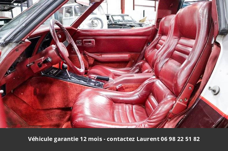 Chevrolet Corvette 350ci v8  1982 prix tout compris