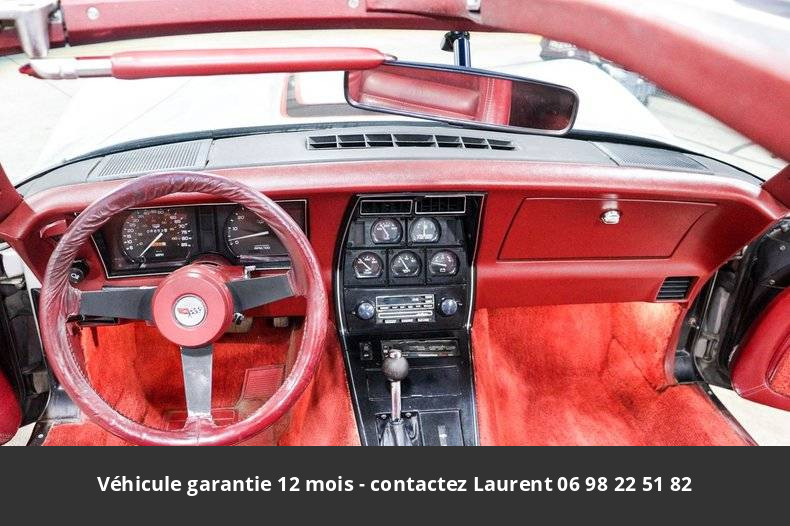 Chevrolet Corvette 350ci v8  1982 prix tout compris