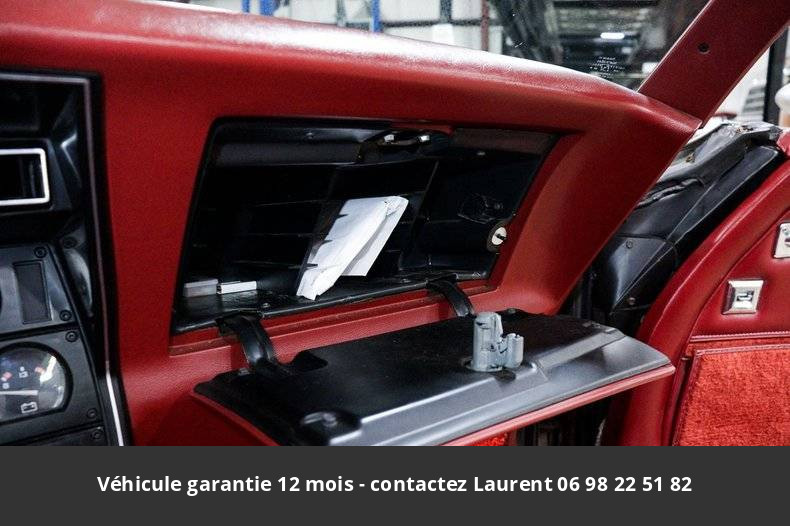 Chevrolet Corvette 350ci v8  1982 prix tout compris