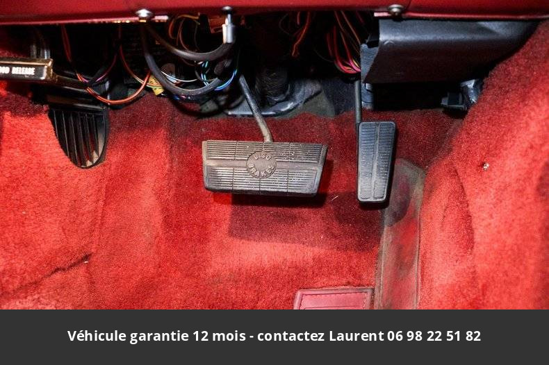 Chevrolet Corvette 350ci v8  1982 prix tout compris