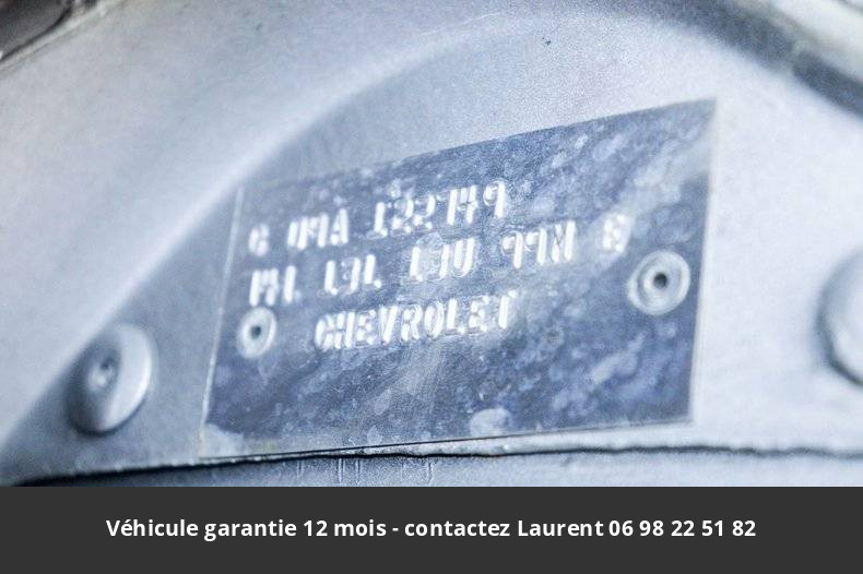 Chevrolet Corvette 350ci v8  1982 prix tout compris