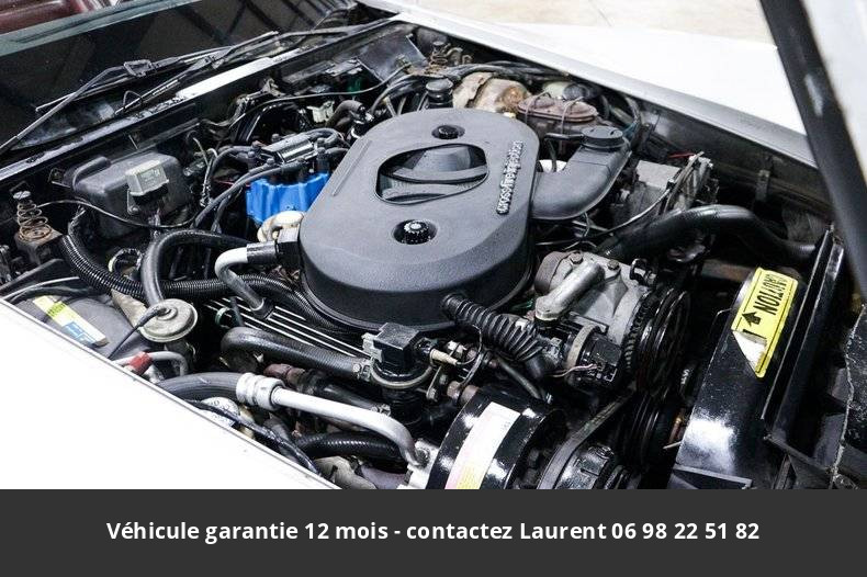 Chevrolet Corvette 350ci v8  1982 prix tout compris