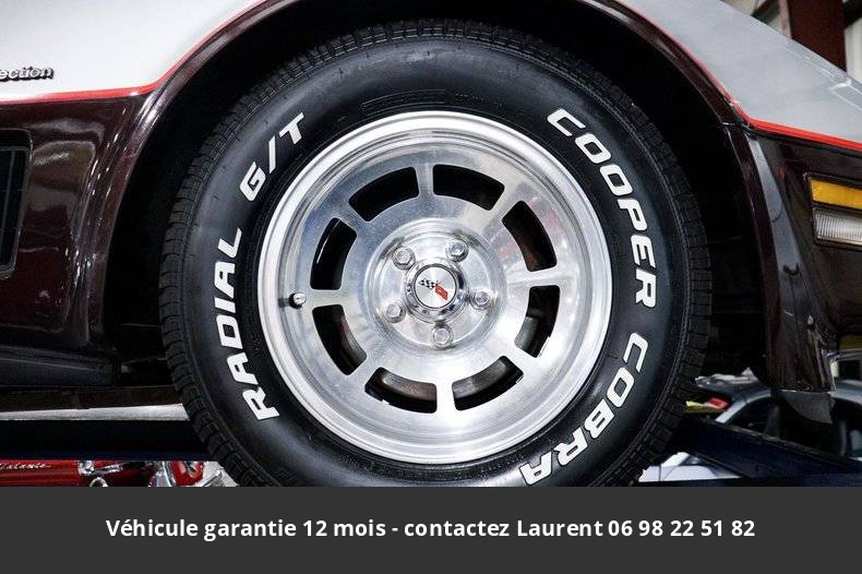 Chevrolet Corvette 350ci v8  1982 prix tout compris