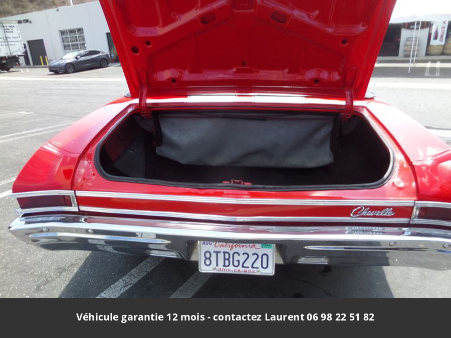 Chevrolet Malibu V8 1968 prix tout compris