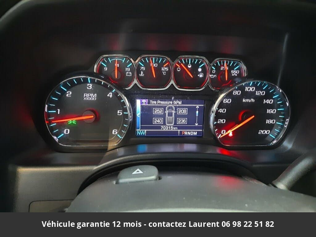 chevrolet silverado  1500 lt crew cab 4wd 2016 prix tout compris hors homologation 4500 €