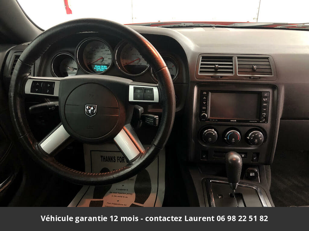 Dodge Challenger Srt8 v8 de 6,1 l de 425 ch prix tout compris hors homologation 5500 €