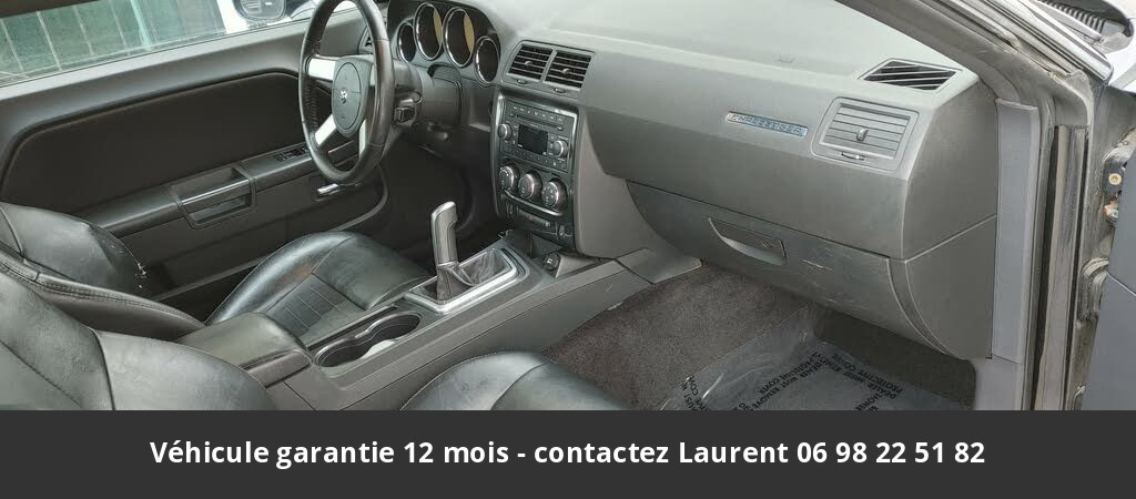 dodge challenger R/t  2009 v8 prix tout compris hors homologation 4500 €