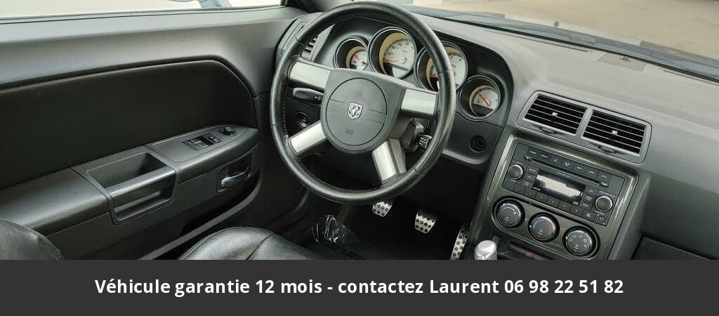 dodge challenger R/t  2009 v8 prix tout compris hors homologation 4500 €