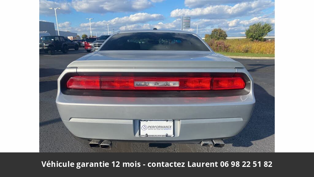 dodge challenger 372 hp 5.7l v8 rt prix tout compris hors homologation 4500 €