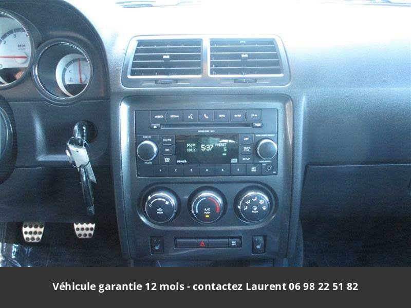 dodge challenger R/t  2010 prix tout compris hors homologation 4500 €