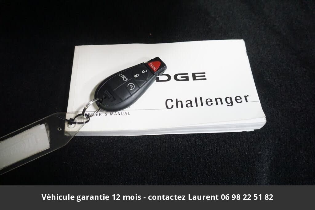 dodge challenger Srt8 425 hp 6.1l v8 prix tout compris hors homologation 5500 €