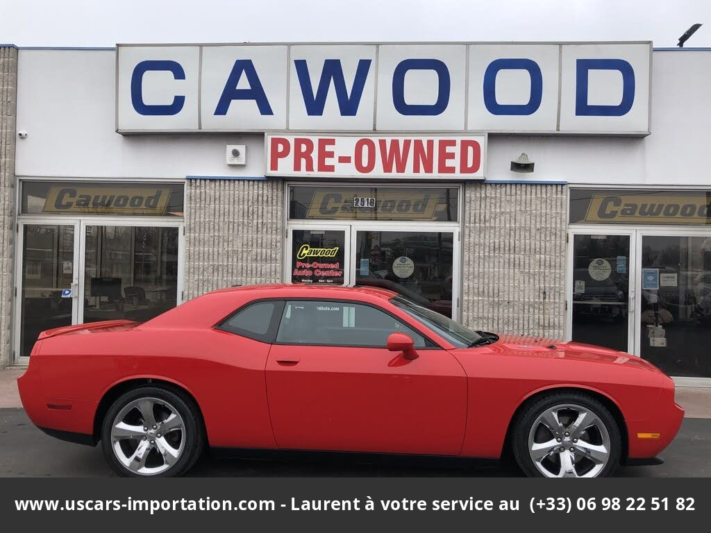 dodge challenger R/t  2013 prix tout compris hors homologation 4500€