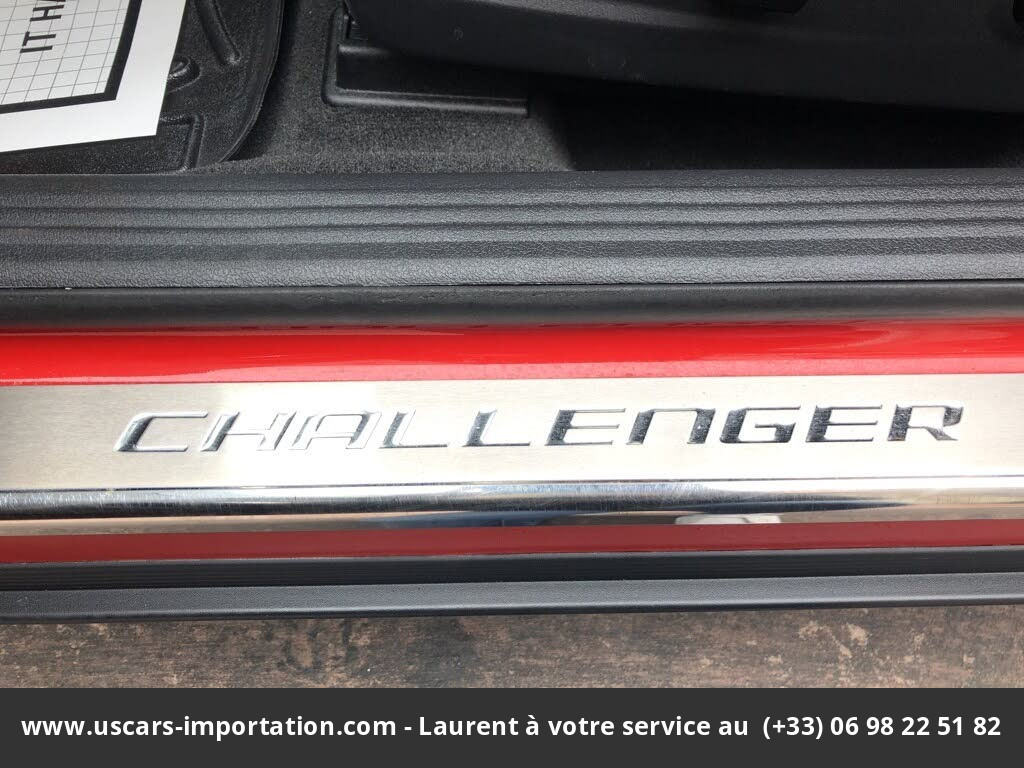 dodge challenger R/t  2013 prix tout compris hors homologation 4500€