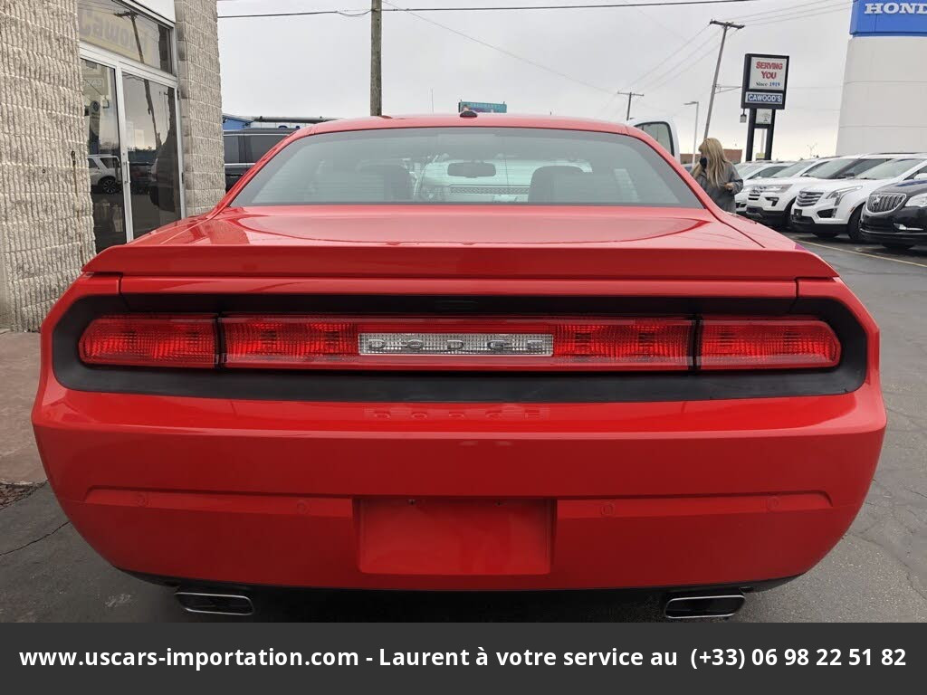 dodge challenger R/t  2013 prix tout compris hors homologation 4500€