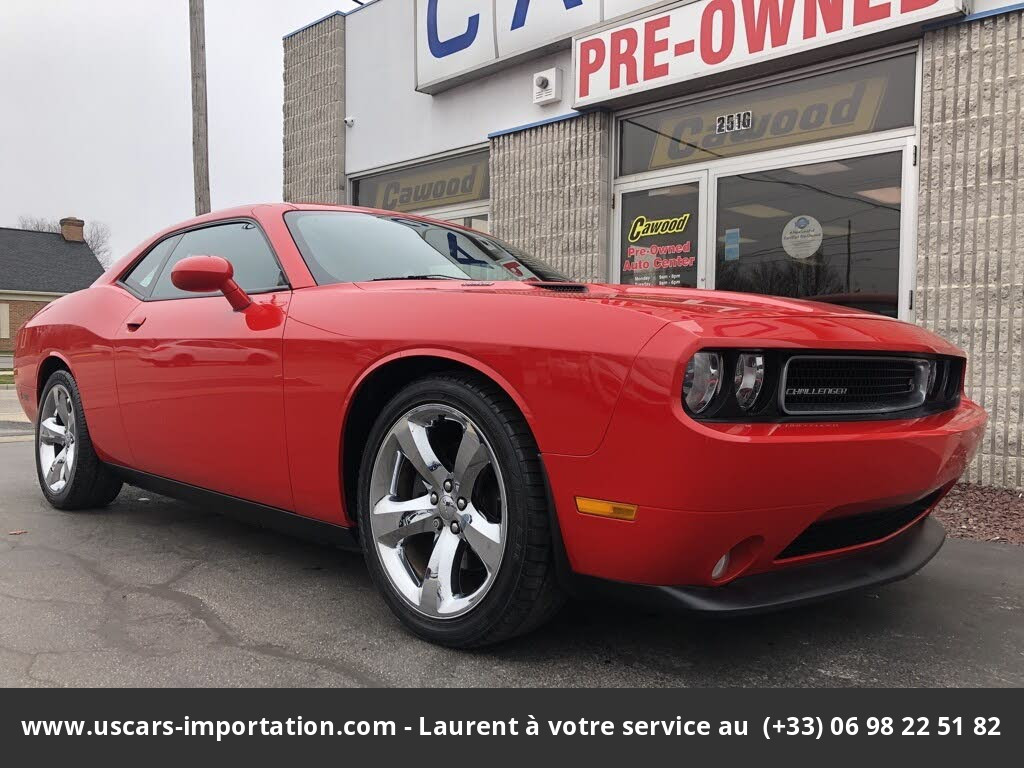 dodge challenger R/t  2013 prix tout compris hors homologation 4500€