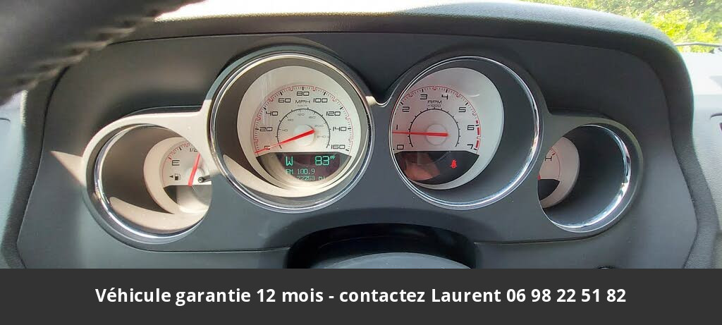 dodge challenger R/t v8 2013 prix tout compris hors homologation 4500 €