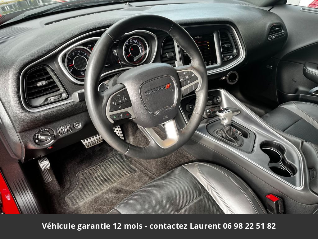 Dodge Challenger R/t plus 5.7l tout compris hors homologation 4500e