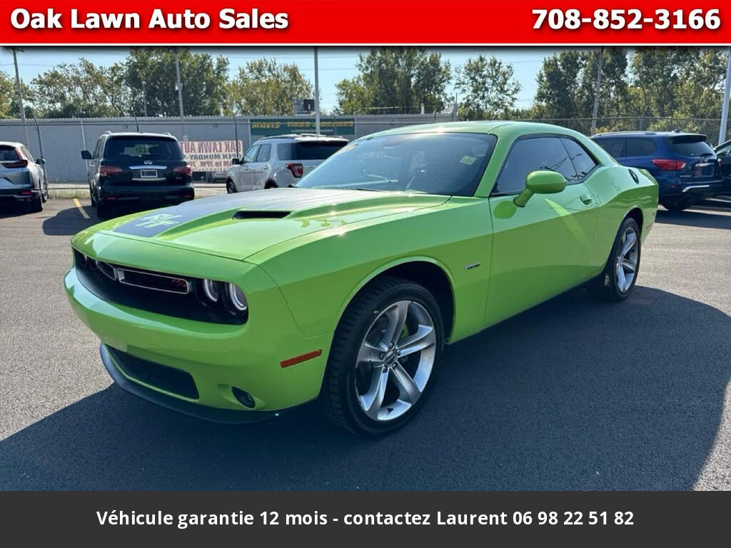 Dodge Challenger Pas Accident e RT 381 Hp 5 7L V8 Tout Compris Hors 