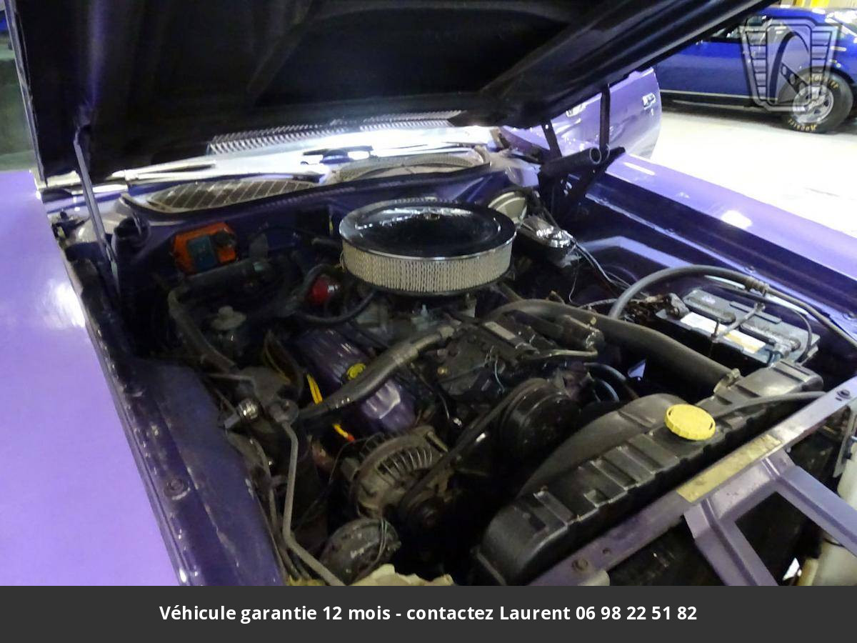 Dodge Charger 360 ci v8  1971 prix tout compris