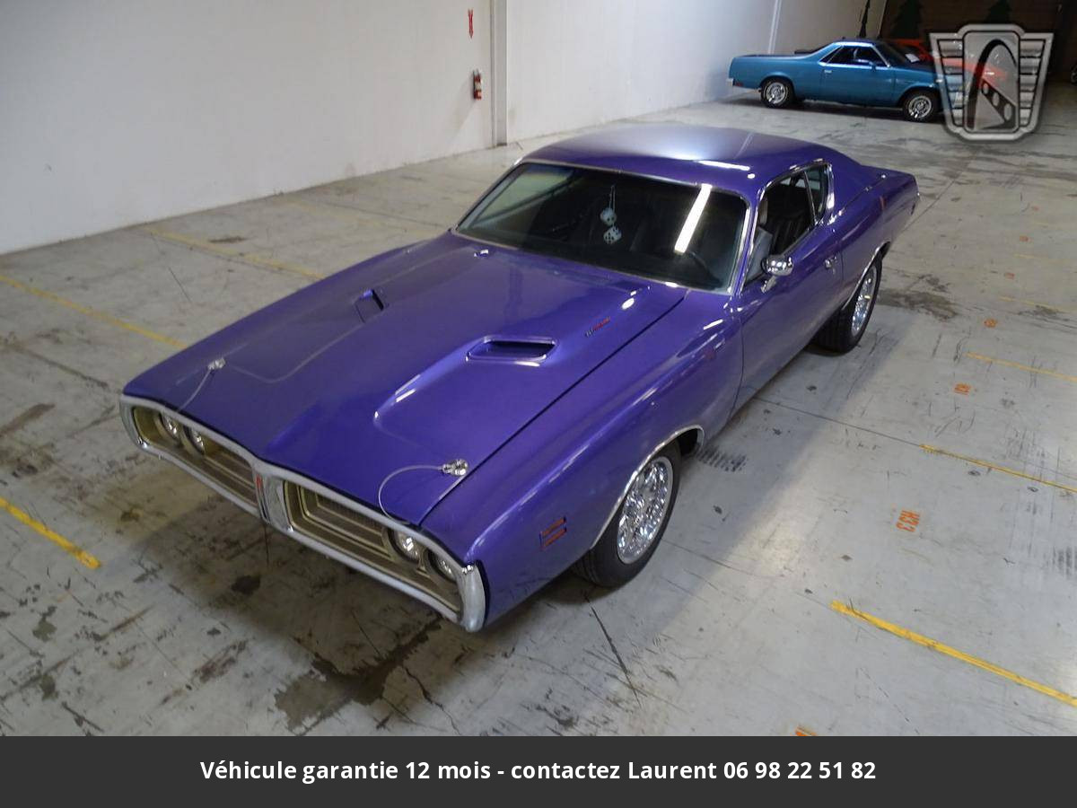 Dodge Charger 360 ci v8  1971 prix tout compris