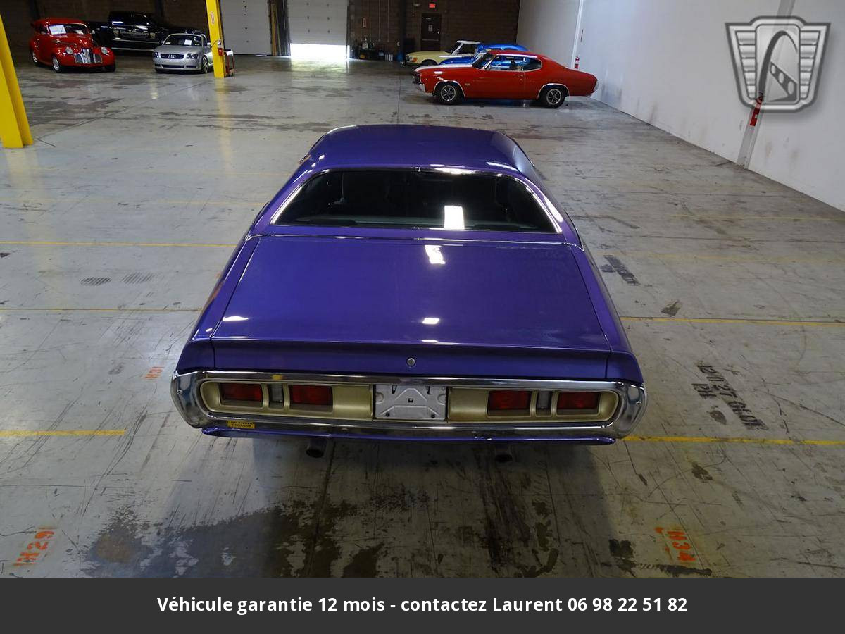 Dodge Charger 360 ci v8  1971 prix tout compris